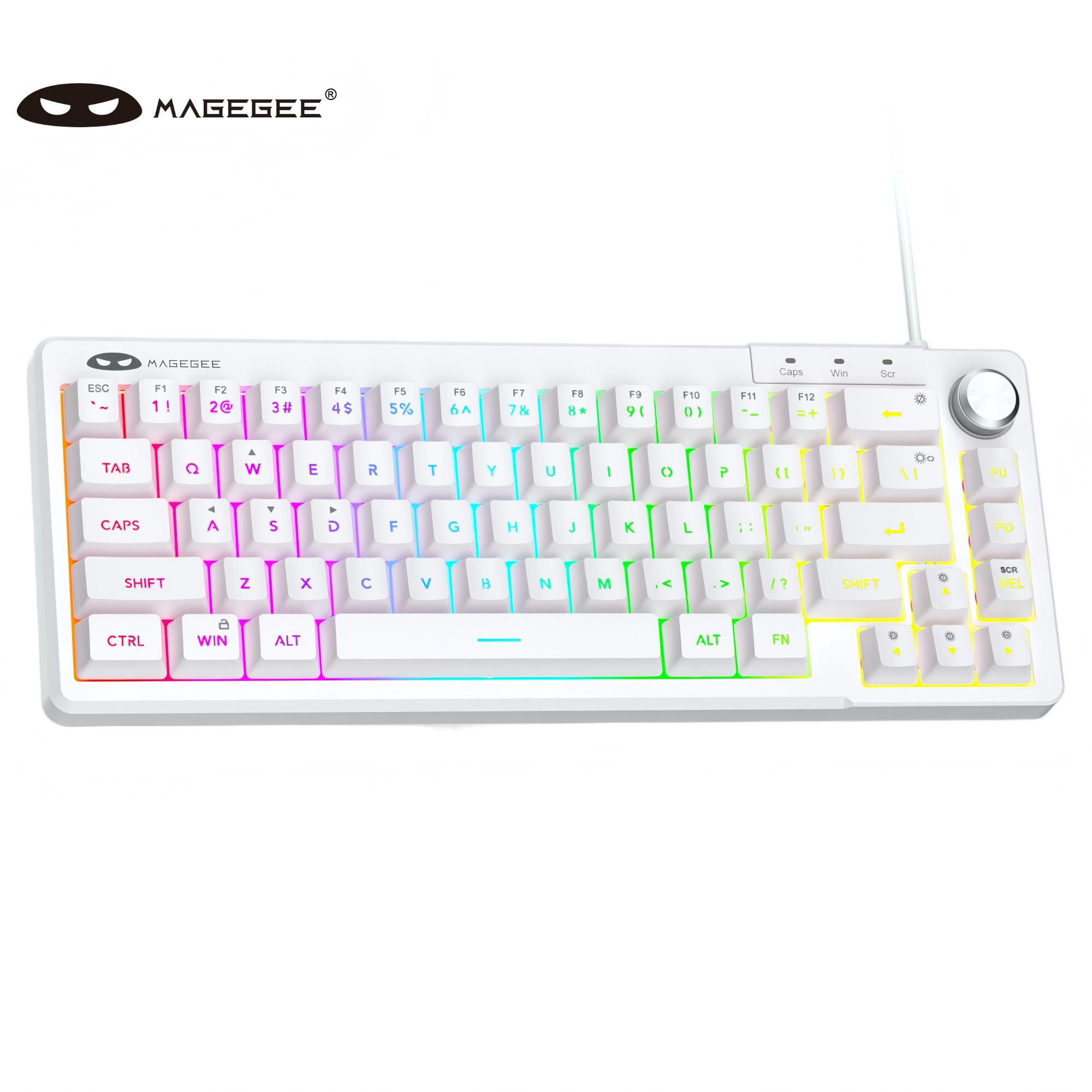 Pc Gaming Pink - لوحة مفاتيح MageGee TS68 Mini 60%