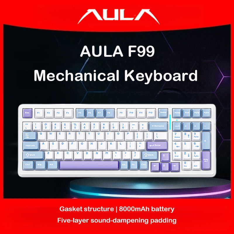 لوحة مفاتيح ميكانيكية AULA F99 - مراجعة Pc Gaming Lounge وسعره